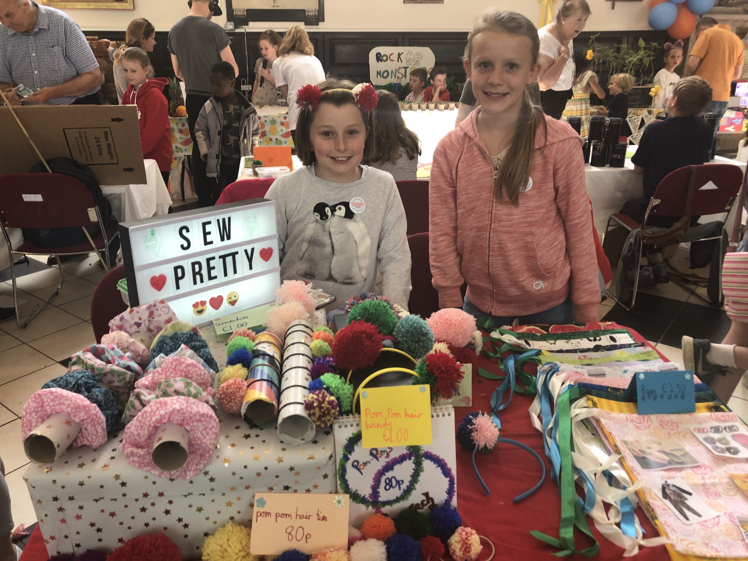 Participants at the Children's Business fair 1
